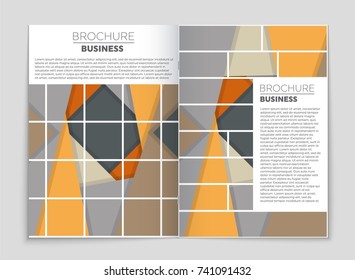 Abstract vector layout background set. For art template design, list, front page, mockup brochure theme style, banner, idea, cover, booklet, print, flyer, book, blank, card, ad, sign, sheet,, a4.