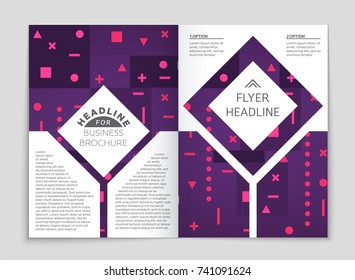 Abstract vector layout background set. For art template design, list, front page, mockup brochure theme style, banner, idea, cover, booklet, print, flyer, book, blank, card, ad, sign, sheet, a4.