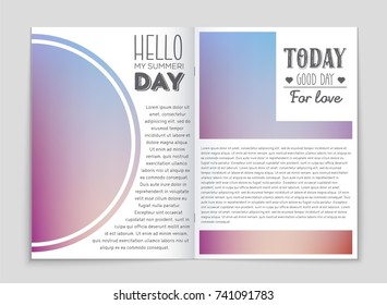 Abstract vector layout background set. For art template design, list, front page, mockup brochure theme style, banner, idea, cover, booklet, print, flyer, book, blank, card, ad, sign, sheet,, a4.
