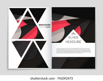 Abstract vector layout background set. For art template design, list, front page, mockup brochure theme style, banner, idea, cover, booklet, print, flyer, book, blank, card, ad, sign, sheet,, a4.