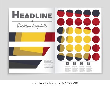 Abstract vector layout background set. For art template design, list, front page, mockup brochure theme style, banner, idea, cover, booklet, print, flyer, book, blank, card, ad, sign, sheet,, a4.