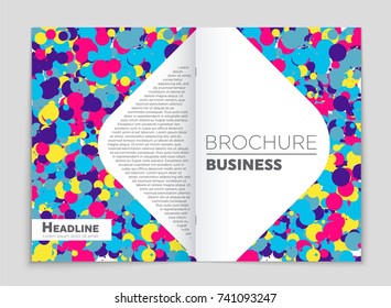 Abstract vector layout background set. For art template design, list, front page, mockup brochure theme style, banner, idea, cover, booklet, print, flyer, book, blank, card, ad, sign, sheet, a4.