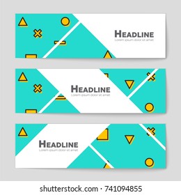 Abstract vector layout background set. For art template design, list, front page, mockup brochure theme style, banner, idea, cover, booklet, print, flyer, book, blank, card, ad, sign, sheet, a4.