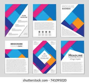 Abstract vector layout background set. For art template design, list, front page, mockup brochure theme style, banner, idea, cover, booklet, print, flyer, book, blank, card, ad, sign, sheet,, a4.