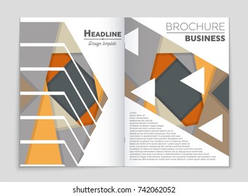 Abstract vector layout background set. For art template design, list, front page, mockup brochure theme style, banner, idea, cover, booklet, print, flyer, book, blank, card, ad, sign, sheet,, a4.