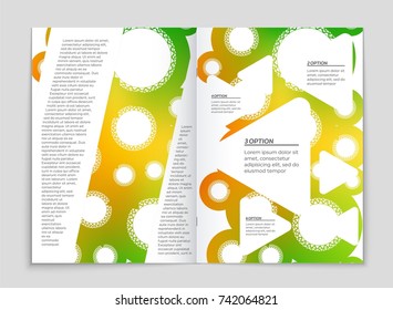 Abstract vector layout background set. For art template design, list, front page, mockup brochure theme style, banner, idea, cover, booklet, print, flyer, book, blank, card, ad, sign, sheet, a4.