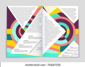 Abstract vector layout background set. For art template design, list, front page, mockup brochure theme style, banner, idea, cover, booklet, print, flyer, book, blank, card, ad, sign, sheet, a4