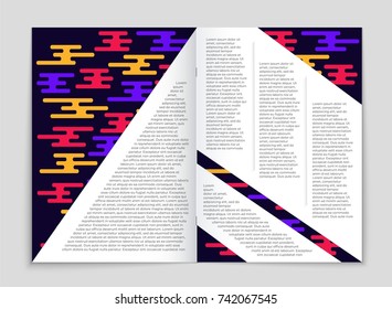 Abstract vector layout background set. For art template design, list, front page, mockup brochure theme style, banner, idea, cover, booklet, print, flyer, book, blank, card, ad, sign, sheet, a4.