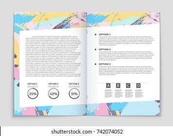 Abstract vector layout background set. For art template design, list, front page, mockup brochure theme style, banner, idea, cover, booklet, print, flyer, book, blank, card, ad, sign, sheet, a4
