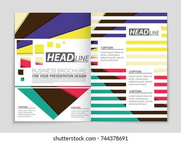 Abstract vector layout background set. For art template design, list, front page, mockup brochure theme style, banner, idea, cover, booklet, print, flyer, book, blank, card, ad, sign, sheet,, a4.