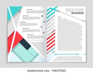 Abstract vector layout background set. For art template design, list, front page, mockup brochure theme style, banner, idea, cover, booklet, print, flyer, book, blank, card, ad, sign, sheet,, a4.