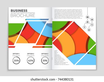 Abstract vector layout background set. For art template design, list, front page, mockup brochure theme style, banner, idea, cover, booklet, print, flyer, book, blank, card, ad, sign, sheet,, a4.