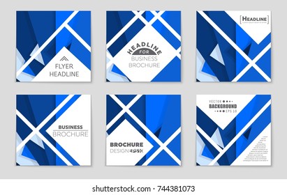 Abstract vector layout background set. For art template design, list, front page, mockup brochure theme style, banner, idea, cover, booklet, print, flyer, book, blank, card, ad, sign, sheet,, a4.