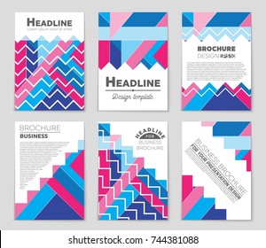 Abstract vector layout background set. For art template design, list, front page, mockup brochure theme style, banner, idea, cover, booklet, print, flyer, book, blank, card, ad, sign, sheet, a4