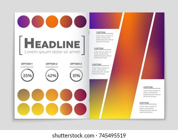 Abstract vector layout background set. For art template design, list, front page, mockup brochure theme style, banner, idea, cover, booklet, print, flyer, book, blank, card, ad, sign, sheet,, a4.