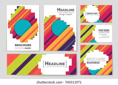 Abstract vector layout background set. For art template design, list, front page, mockup brochure theme style, banner, idea, cover, booklet, print, flyer, book, blank, card, ad, sign, sheet,, a4.