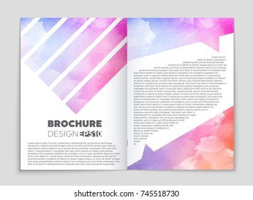 Abstract vector layout background set. For art template design, list, front page, mockup brochure theme style, banner, idea, cover, booklet, print, flyer, book, blank, card, ad, sign, sheet, a4