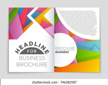 Abstract vector layout background set. For art template design, list, front page, mockup brochure theme style, banner, idea, cover, booklet, print, flyer, book, blank, card, ad, sign, sheet,, a4.