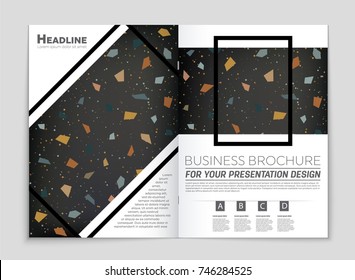 Abstract vector layout background set. For art template design, list, front page, mockup brochure theme style, banner, idea, cover, booklet, print, flyer, book, blank, card, ad, sign, sheet, a4