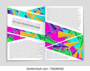 Abstract vector layout background set. For art template design, list, front page, mockup brochure theme style, banner, idea, cover, booklet, print, flyer, book, blank, card, ad, sign, sheet, a4.