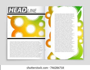 Abstract vector layout background set. For art template design, list, front page, mockup brochure theme style, banner, idea, cover, booklet, print, flyer, book, blank, card, ad, sign, sheet, a4.