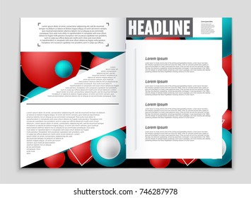 Abstract vector layout background set. For art template design, list, front page, mockup brochure theme style, banner, idea, cover, booklet, print, flyer, book, blank, card, ad, sign, sheet, a4.