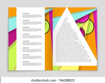 Abstract vector layout background set. For art template design, list, front page, mockup brochure theme style, banner, idea, cover, booklet, print, flyer, book, blank, card, ad, sign, sheet,, a4.