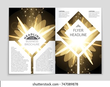 Abstract vector layout background set. For art template design, list, front page, mockup brochure theme style, banner, idea, cover, booklet, print, flyer, book, blank, card, ad, sign, sheet, a4