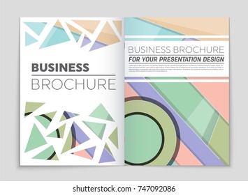 Abstract vector layout background set. For art template design, list, front page, mockup brochure theme style, banner, idea, cover, booklet, print, flyer, book, blank, card, ad, sign, sheet,, a4.