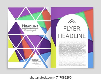 Abstract vector layout background set. For art template design, list, front page, mockup brochure theme style, banner, idea, cover, booklet, print, flyer, book, blank, card, ad, sign, sheet,, a4.