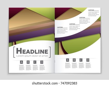 Abstract vector layout background set. For art template design, list, front page, mockup brochure theme style, banner, idea, cover, booklet, print, flyer, book, blank, card, ad, sign, sheet,, a4.