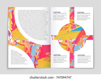Abstract vector layout background set. For art template design, list, front page, mockup brochure theme style, banner, idea, cover, booklet, print, flyer, book, blank, card, ad, sign, sheet, a4
