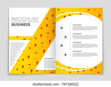 Abstract vector layout background set. For art template design, list, front page, mockup brochure theme style, banner, idea, cover, booklet, print, flyer, book, blank, card, ad, sign, sheet, a4