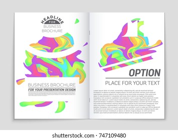 Abstract vector layout background set. For art template design, list, front page, mockup brochure theme style, banner, idea, cover, booklet, print, flyer, book, blank, card, ad, sign, sheet, a4