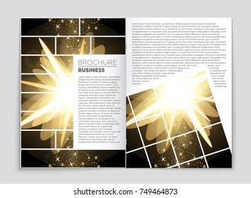 Abstract vector layout background set. For art template design, list, front page, mockup brochure theme style, banner, idea, cover, booklet, print, flyer, book, blank, card, ad, sign, sheet, a4