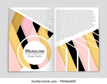 Abstract vector layout background set. For art template design, list, front page, mockup brochure theme style, banner, idea, cover, booklet, print, flyer, book, blank, card, ad, sign, sheet,, a4.