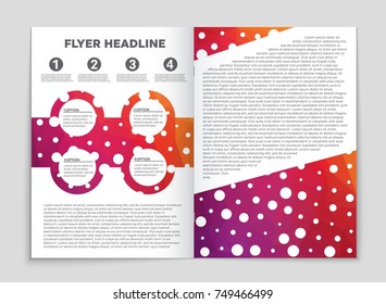 Abstract vector layout background set. For art template design, list, front page, mockup brochure theme style, banner, idea, cover, booklet, print, flyer, book, blank, card, ad, sign, sheet, a4