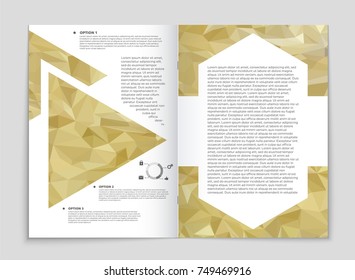 Abstract vector layout background set. For art template design, list, front page, mockup brochure theme style, banner, idea, cover, booklet, print, flyer, book, blank, card, ad, sign, sheet, a4