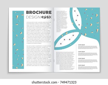Abstract vector layout background set. For art template design, list, front page, mockup brochure theme style, banner, idea, cover, booklet, print, flyer, book, blank, card, ad, sign, sheet, a4