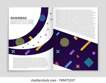 Abstract vector layout background set. For art template design, list, front page, mockup brochure theme style, banner, idea, cover, booklet, print, flyer, book, blank, card, ad, sign, sheet, a4.