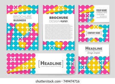 Abstract vector layout background set. For art template design, list, front page, mockup brochure theme style, banner, idea, cover, booklet, print, flyer, book, blank, card, ad, sign, sheet,, a4.