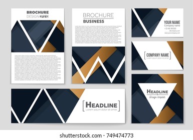Abstract vector layout background set. For art template design, list, front page, mockup brochure theme style, banner, idea, cover, booklet, print, flyer, book, blank, card, ad, sign, sheet,, a4.