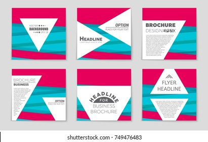 Abstract vector layout background set. For art template design, list, front page, mockup brochure theme style, banner, idea, cover, booklet, print, flyer, book, blank, card, ad, sign, sheet,, a4.