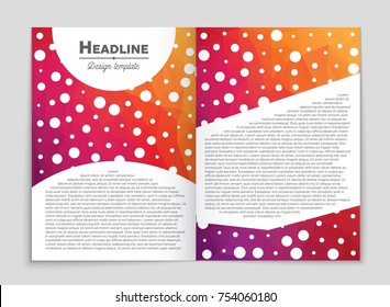 Abstract vector layout background set. For art template design, list, front page, mockup brochure theme style, banner, idea, cover, booklet, print, flyer, book, blank, card, ad, sign, sheet, a4