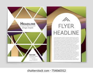 Abstract vector layout background set. For art template design, list, front page, mockup brochure theme style, banner, idea, cover, booklet, print, flyer, book, blank, card, ad, sign, sheet,, a4.