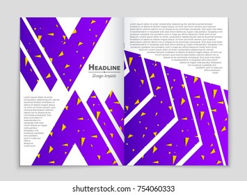 Abstract vector layout background set. For art template design, list, front page, mockup brochure theme style, banner, idea, cover, booklet, print, flyer, book, blank, card, ad, sign, sheet, a4