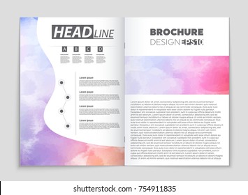 Abstract vector layout background set. For art template design, list, front page, mockup brochure theme style, banner, idea, cover, booklet, print, flyer, book, blank, card, ad, sign, sheet, a4