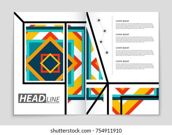 Abstract vector layout background set. For art template design, list, front page, mockup brochure theme style, banner, idea, cover, booklet, print, flyer, book, blank, card, ad, sign, sheet, a4.