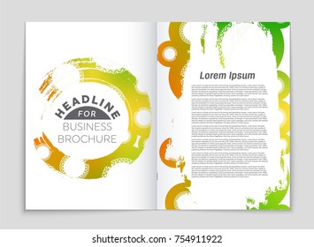 Abstract vector layout background set. For art template design, list, front page, mockup brochure theme style, banner, idea, cover, booklet, print, flyer, book, blank, card, ad, sign, sheet, a4.