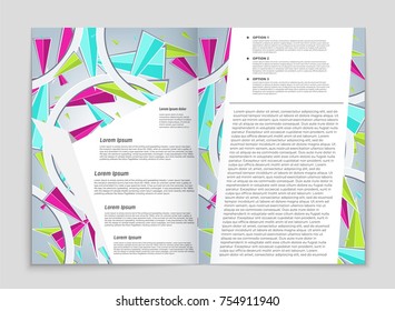 Abstract vector layout background set. For art template design, list, front page, mockup brochure theme style, banner, idea, cover, booklet, print, flyer, book, blank, card, ad, sign, sheet, a4.
